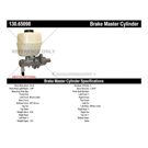 2006 Ford F-450 Super Duty Brake Master Cylinder 3