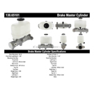 2006 Ford F Series Trucks Brake Master Cylinder 8