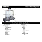 2007 Ford F-450 Super Duty Brake Master Cylinder 3