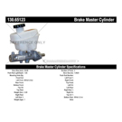 2011 Mercury Mariner Brake Master Cylinder 3