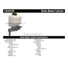 2010 Ford F Series Trucks Brake Master Cylinder 3