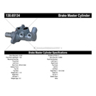 2012 Ford Transit Connect Brake Master Cylinder 3