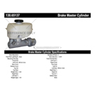 Centric Parts 130.65137 Brake Master Cylinder 3