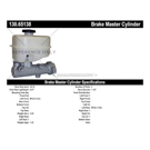 2012 Ford F-450 Super Duty Brake Master Cylinder 3