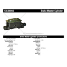 Centric Parts 130.66002 Brake Master Cylinder 3