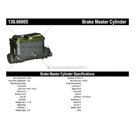 Centric Parts 130.66005 Brake Master Cylinder 3