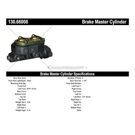 Centric Parts 130.66008 Brake Master Cylinder 3