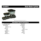 Centric Parts 130.66015 Brake Master Cylinder 3