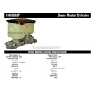 1996 Gmc P3500 Brake Master Cylinder 3