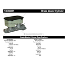 2000 Gmc Savana 2500 Brake Master Cylinder 3
