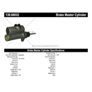 1966 Chevrolet P30 Series Brake Master Cylinder 3