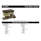 Centric Parts 130.66036 Brake Master Cylinder 3