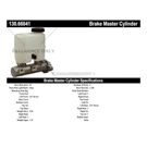 Centric Parts 130.66041 Brake Master Cylinder 3