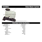 2000 Oldsmobile Bravada Brake Master Cylinder 3