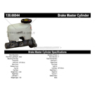 2003 Oldsmobile Bravada Brake Master Cylinder 3