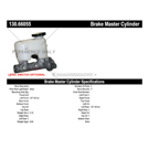 Centric Parts 130.66055 Brake Master Cylinder 3