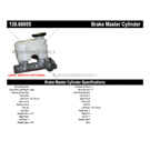 2007 Buick Rainier Brake Master Cylinder 3