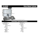 2008 Chevrolet Avalanche Brake Master Cylinder 3