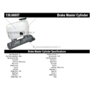 Centric Parts 130.66057 Brake Master Cylinder 3
