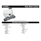 Centric Parts 130.66058 Brake Master Cylinder 3