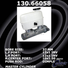 Centric Parts 130.66058 Brake Master Cylinder 1
