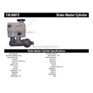 Centric Parts 130.66073 Brake Master Cylinder 3