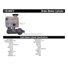 2012 Gmc Sierra 1500 Brake Master Cylinder 3