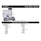 2007 Gmc Sierra 1500 Classic Brake Master Cylinder 3