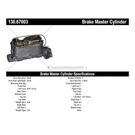 Centric Parts 130.67003 Brake Master Cylinder 3