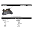 1978 Jeep CJ Models Brake Master Cylinder 3