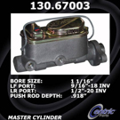 Centric Parts 130.67003 Brake Master Cylinder 1