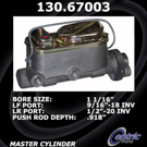 1978 Jeep CJ Models Brake Master Cylinder 1