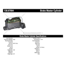 1977 Jeep CJ Models Brake Master Cylinder 3