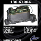 1977 Jeep CJ Models Brake Master Cylinder 1