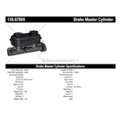 1994 Dodge B150 Brake Master Cylinder 3