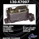 1981 Jeep CJ Models Brake Master Cylinder 1