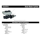 Centric Parts 130.67014 Brake Master Cylinder 3