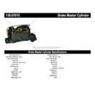 1983 Jeep CJ Models Brake Master Cylinder 3