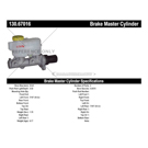 2000 Dodge Caravan Brake Master Cylinder 3