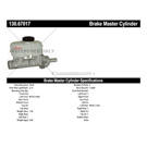 2000 Jeep Wrangler Brake Master Cylinder 3