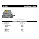 1999 Plymouth Prowler Brake Master Cylinder 3