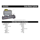 Centric Parts 130.67023 Brake Master Cylinder 3