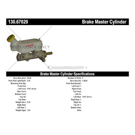 2002 Dodge Caravan Brake Master Cylinder 3