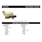 Centric Parts 130.67031 Brake Master Cylinder 3