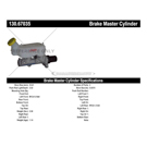 Centric Parts 130.67035 Brake Master Cylinder 3