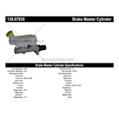 2007 Dodge Caravan Brake Master Cylinder 3