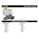 2007 Mitsubishi Raider Brake Master Cylinder 3