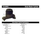 1966 International Scout Brake Master Cylinder 3