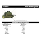 1949 Gmc Pick-up Truck Brake Master Cylinder 3