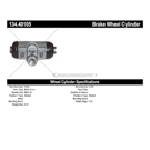 Centric Parts 134.40105 Brake Slave Cylinder 3